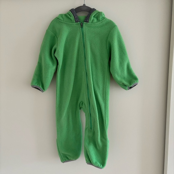 Cuddle Club Fleece Baby Bodysuit – Infant One Piece Hooded Romper - Outerwear - Picture 2 of 15